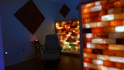 Himalayan Salt Sauna 4' x  4' Surface Area - 16 Sq feet